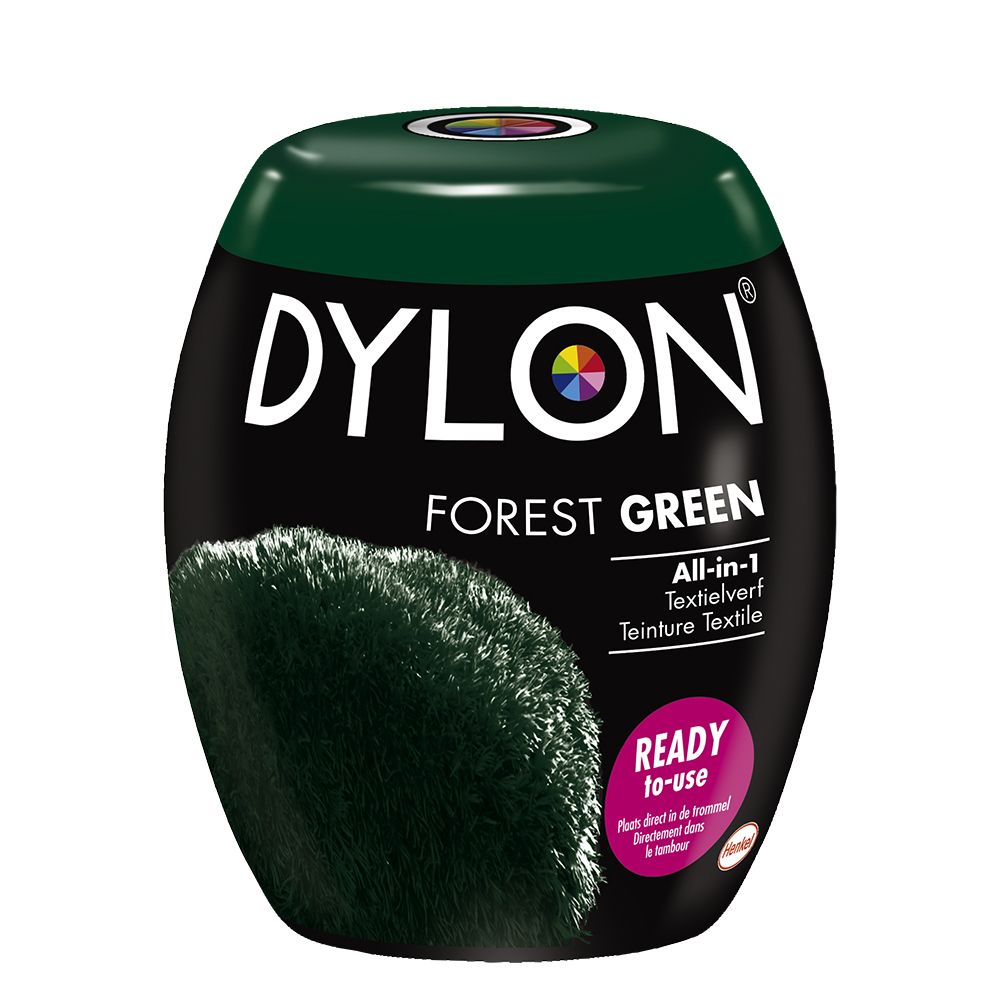 Dylon textielverf voor de wasmachine. Forest green. aangepaste prijs UITVERKOOP tot -70%