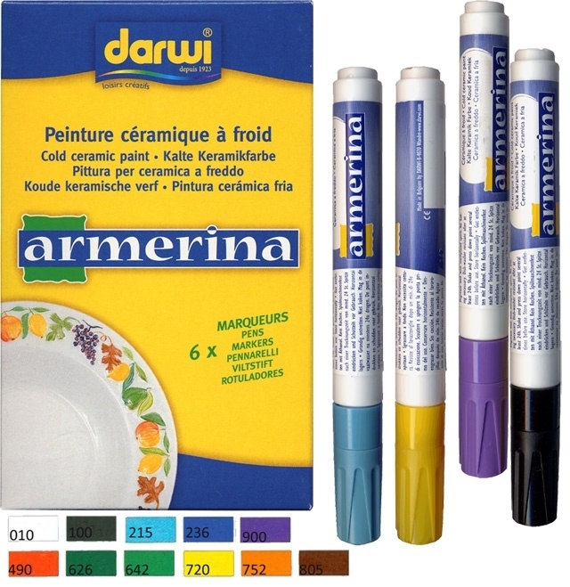 Porcelainstiften darwi ronde punt 1-2mm kleur donkergroen aangepaste prijs UITVERKOOP tot -70% beperkte voorraad